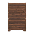 Monita Wine Cabinet Walnut Rubber Wood