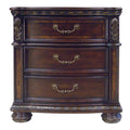 Monte Carlo Nightstand Dark Brown Dark Brown Wood