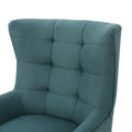 Club Chair Teal Fabric