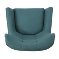Club Chair Teal Fabric