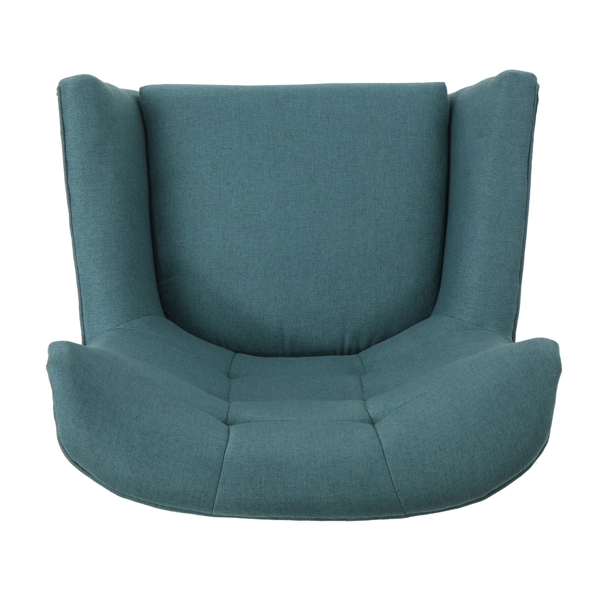 Club Chair Teal Fabric