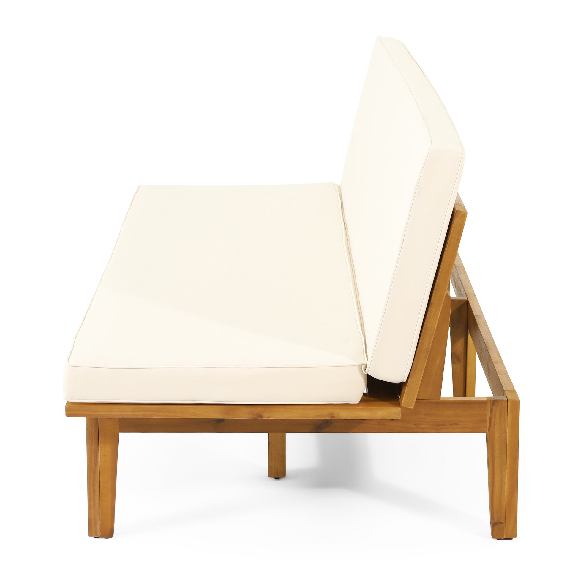 Jill Daybed Beige Acacia Wood