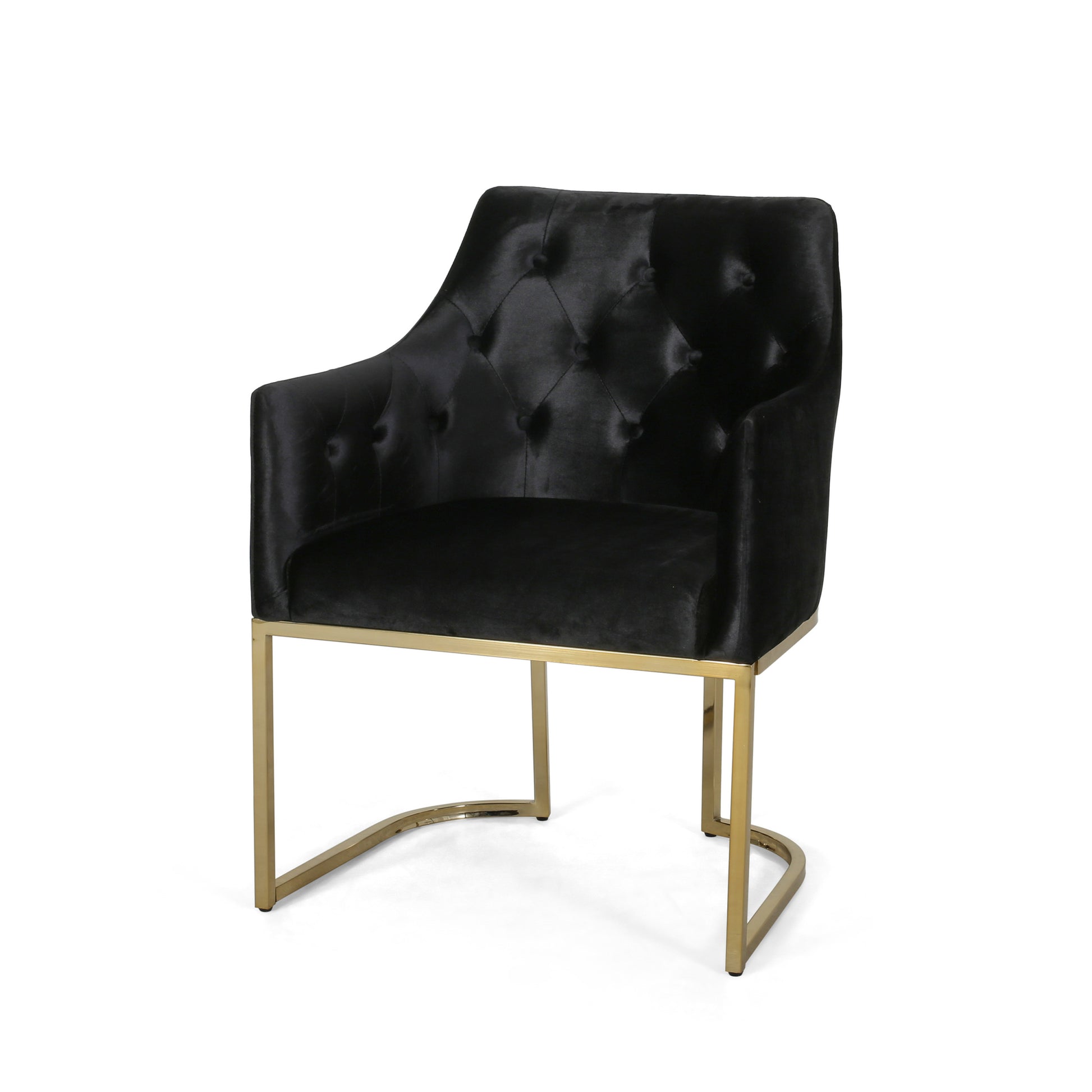 Club Chair Black Altay Velvet