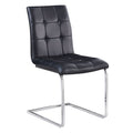 Escondido Side Chair Set Of 2 Black Black Iron