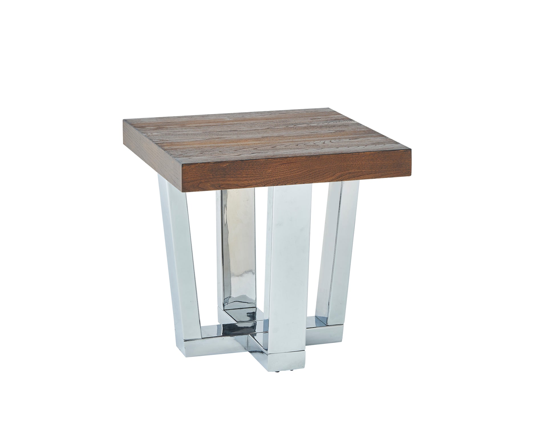 Laredo Side Table Brown Brown Wood
