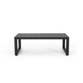 Navan 4 Pc Chat Set Dark Gray Aluminium