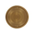 Cb Tray Table Gold Iron