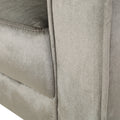 Arm Chair Grey Velvet