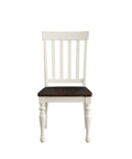Joanna Side Chair Set Of 2 White White Wood