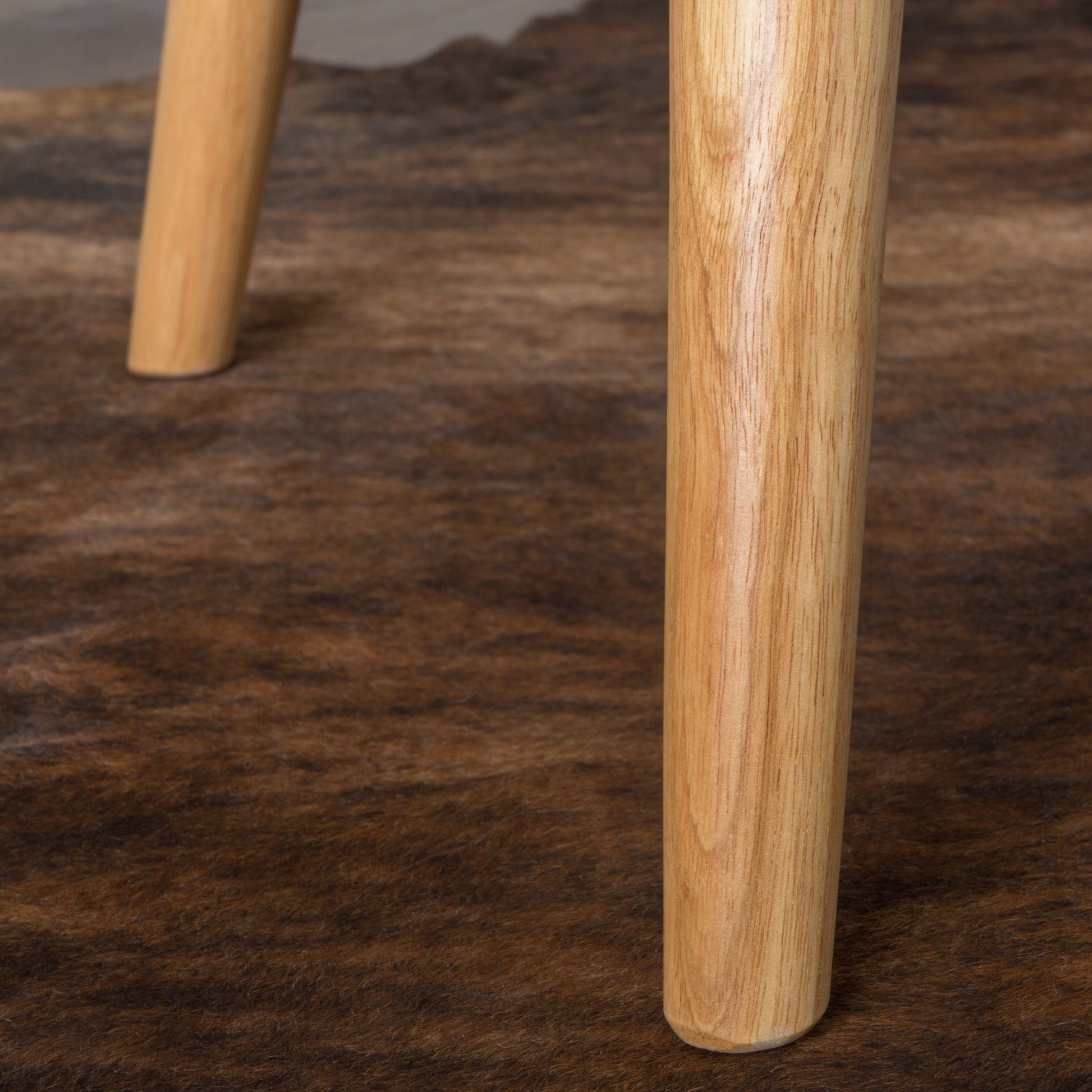 Club Chair Wheat Wood Fabric