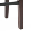 Saddle Stool Brown Leather