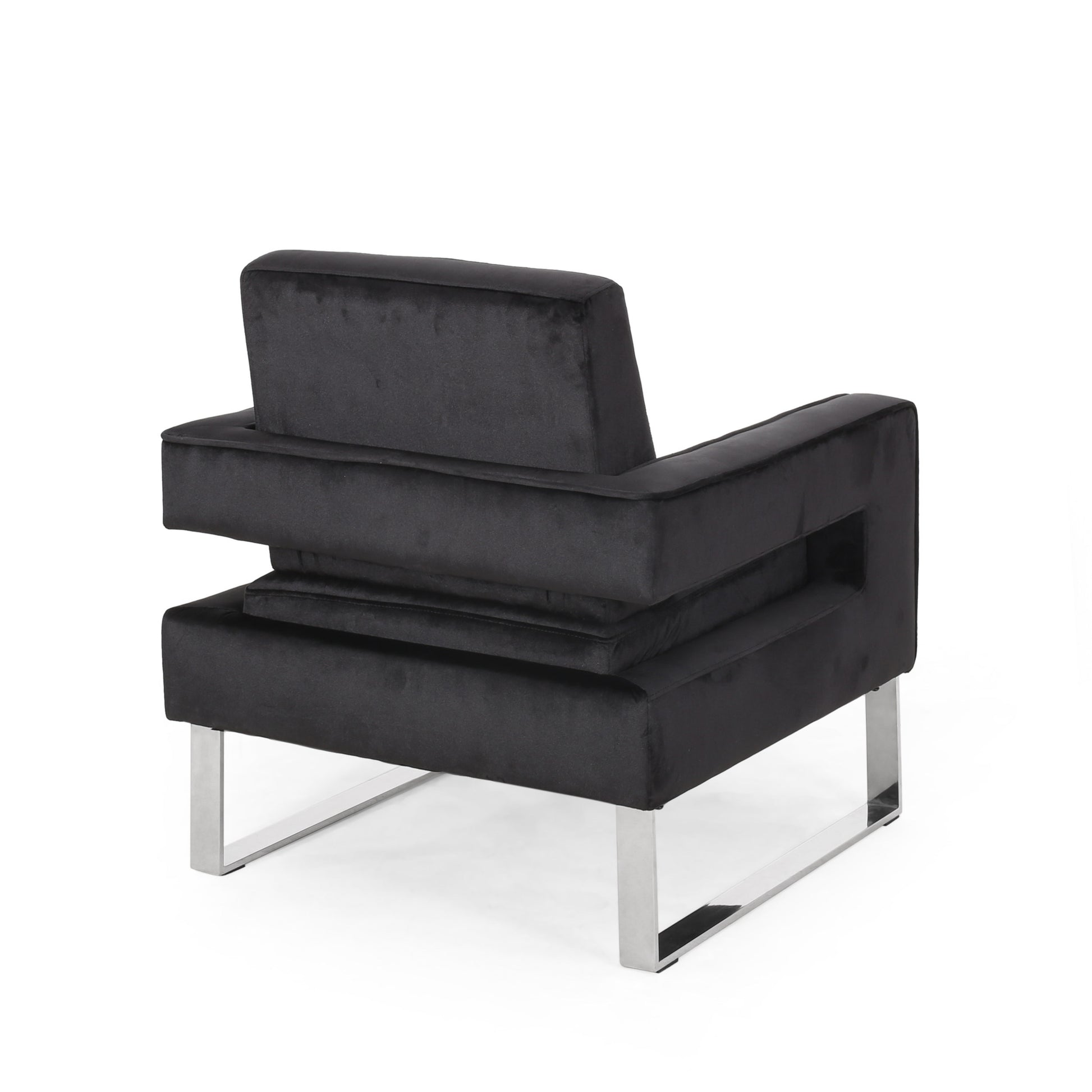 Arm Chair Black Velvet