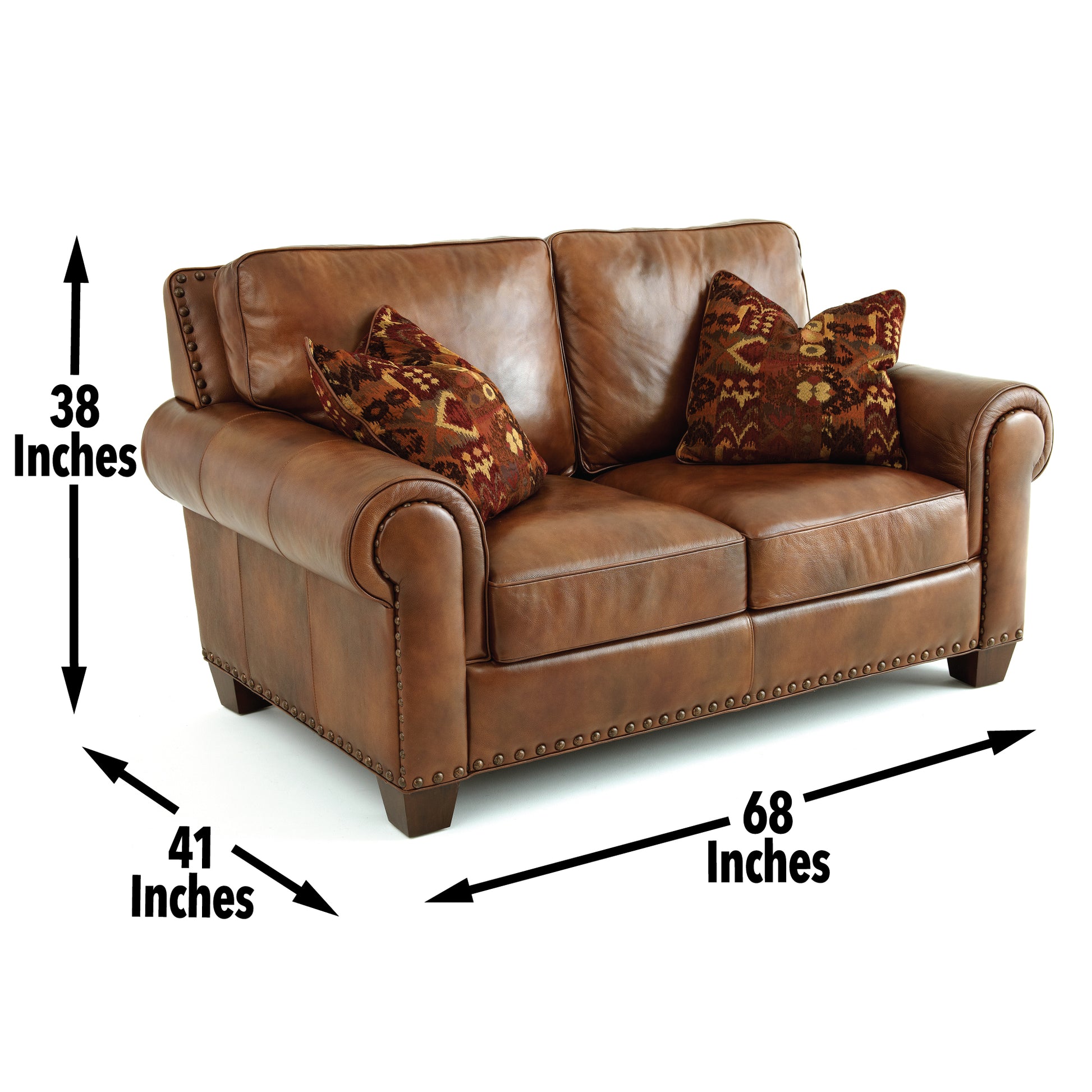 Silverado 4 Piece Living Room Set Dark Brown Dark Brown Leather