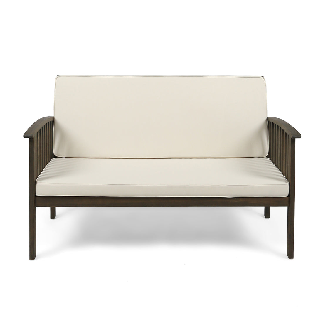 Casa Acaciaseat Grey Cream Wood Waterproof Fabric