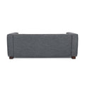 Seat Charcoal Fabric 3 Seat