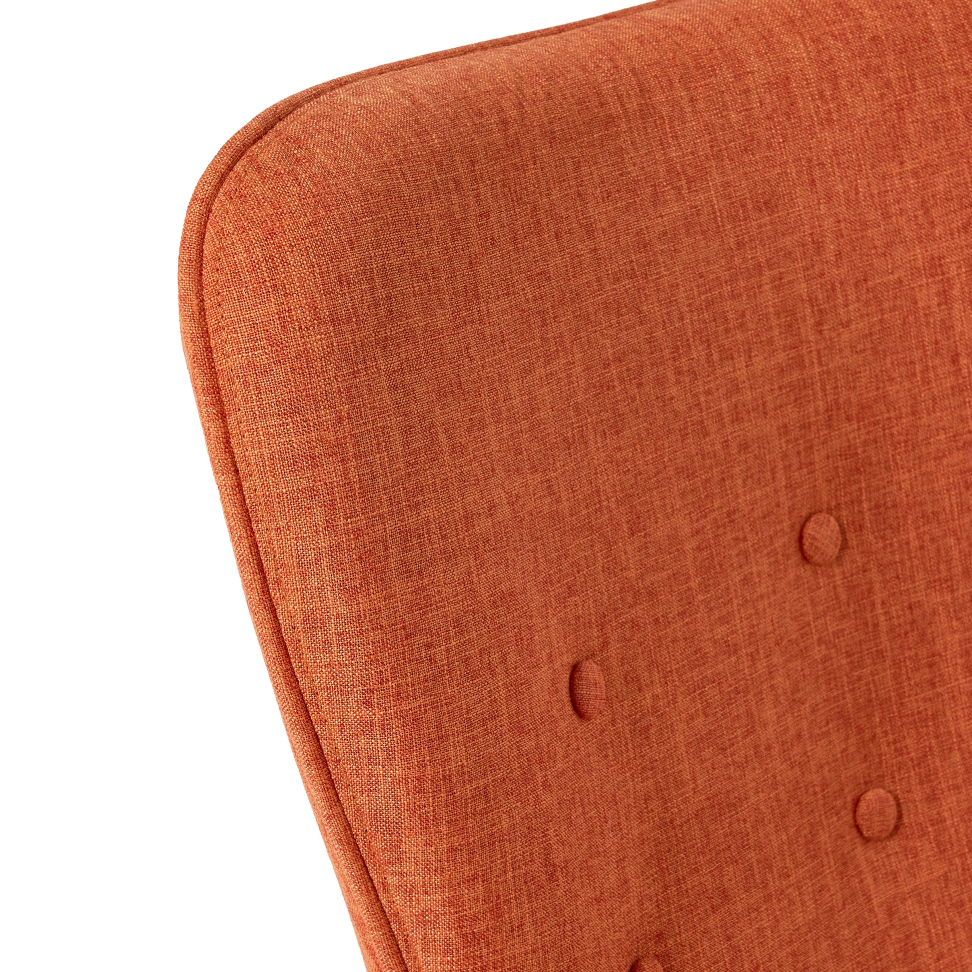 Contour Chair Orange Fabric