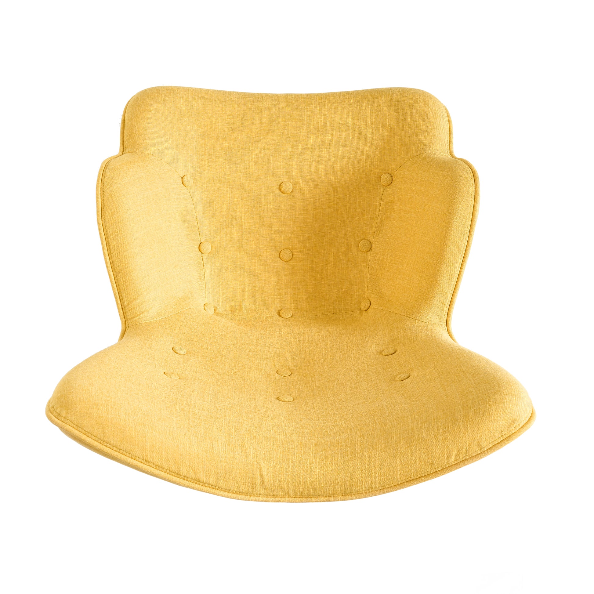 Contour Chair Yellow Fabric