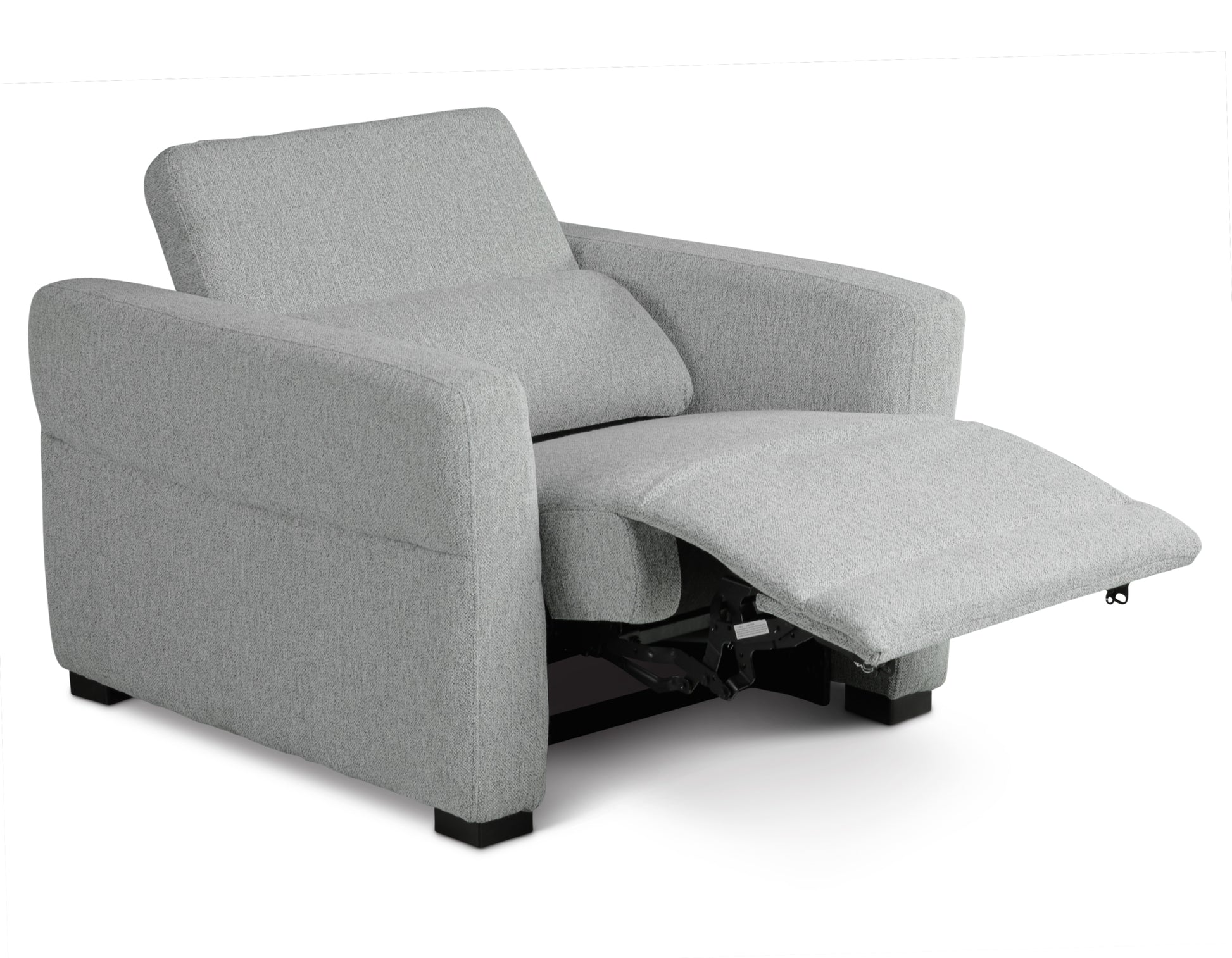 Isla Dual Power Recliner Dark Gray Dark Gray Fabric