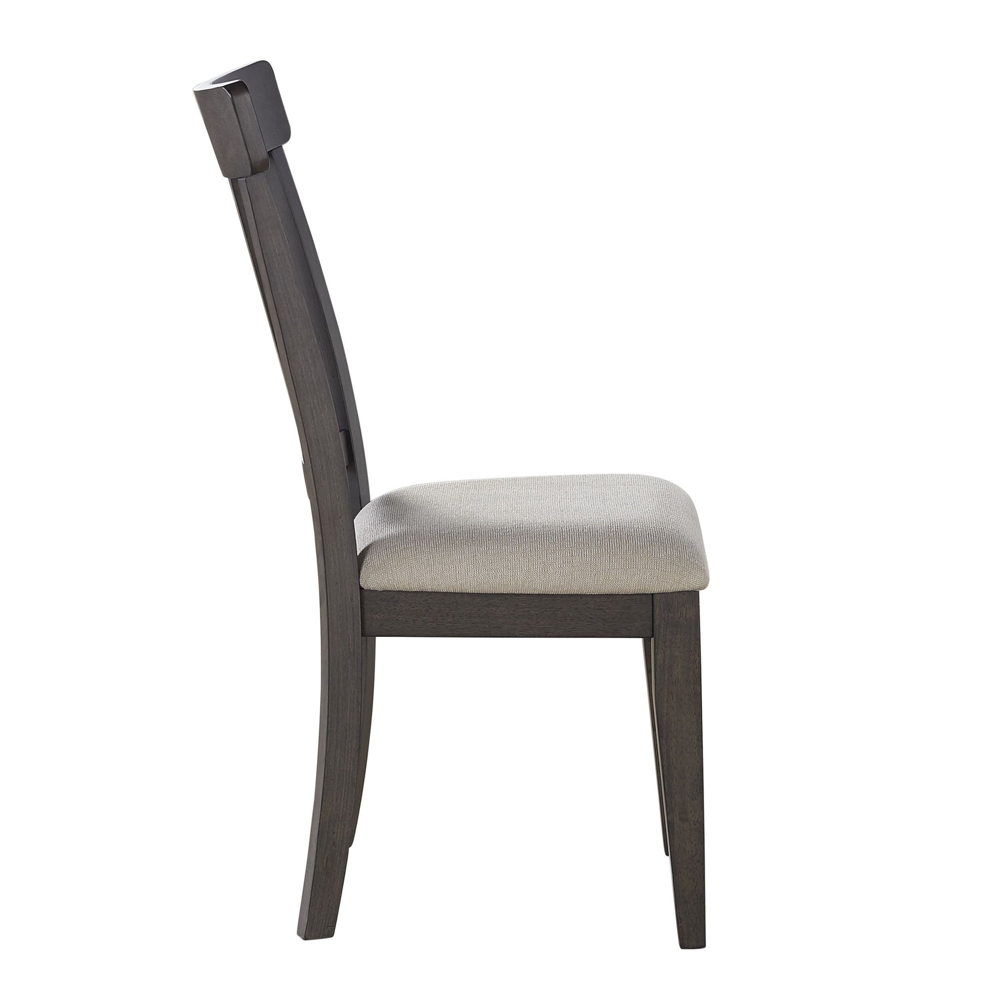 Napa Side Chair Set Of 2 Brown Dark Brown Wood
