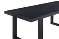 Yves Counter Table Black Black Wood