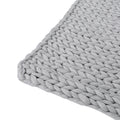 Throw Blankets Silver Acrylic