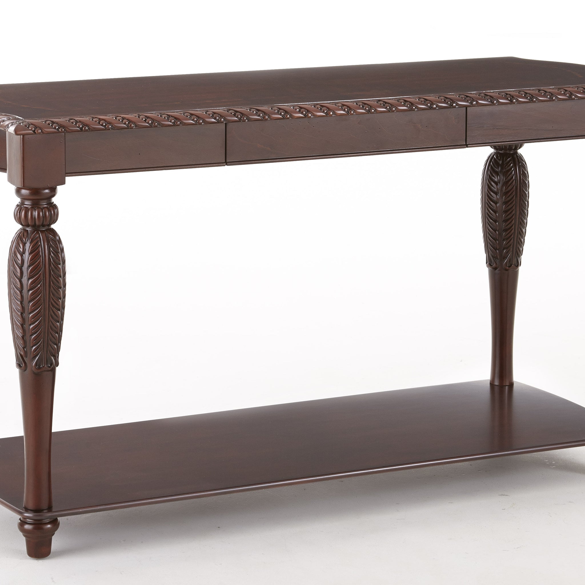 Antoinette Sofa Table Brown Brown Wood