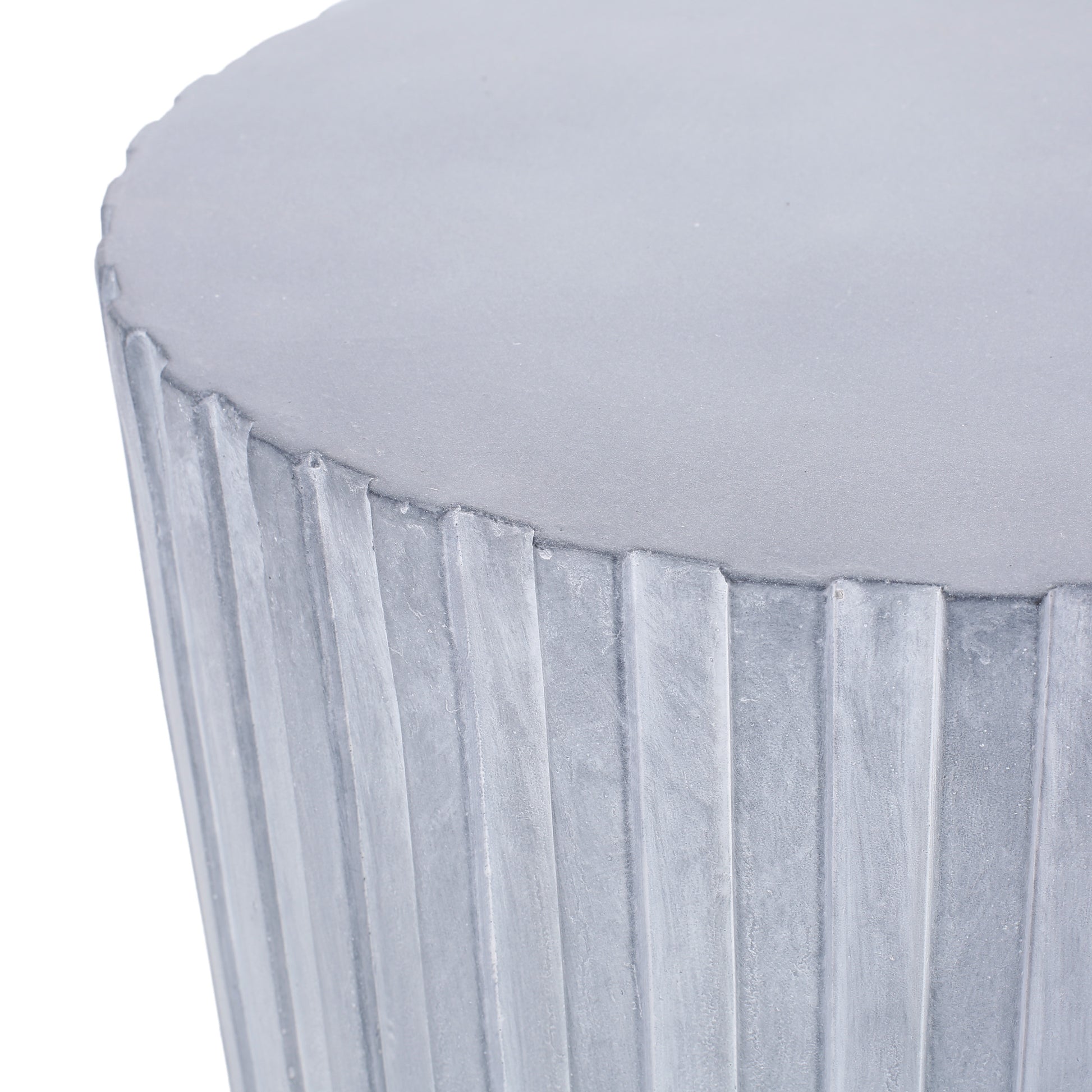 End Table Light Blue Magnesium Oxide