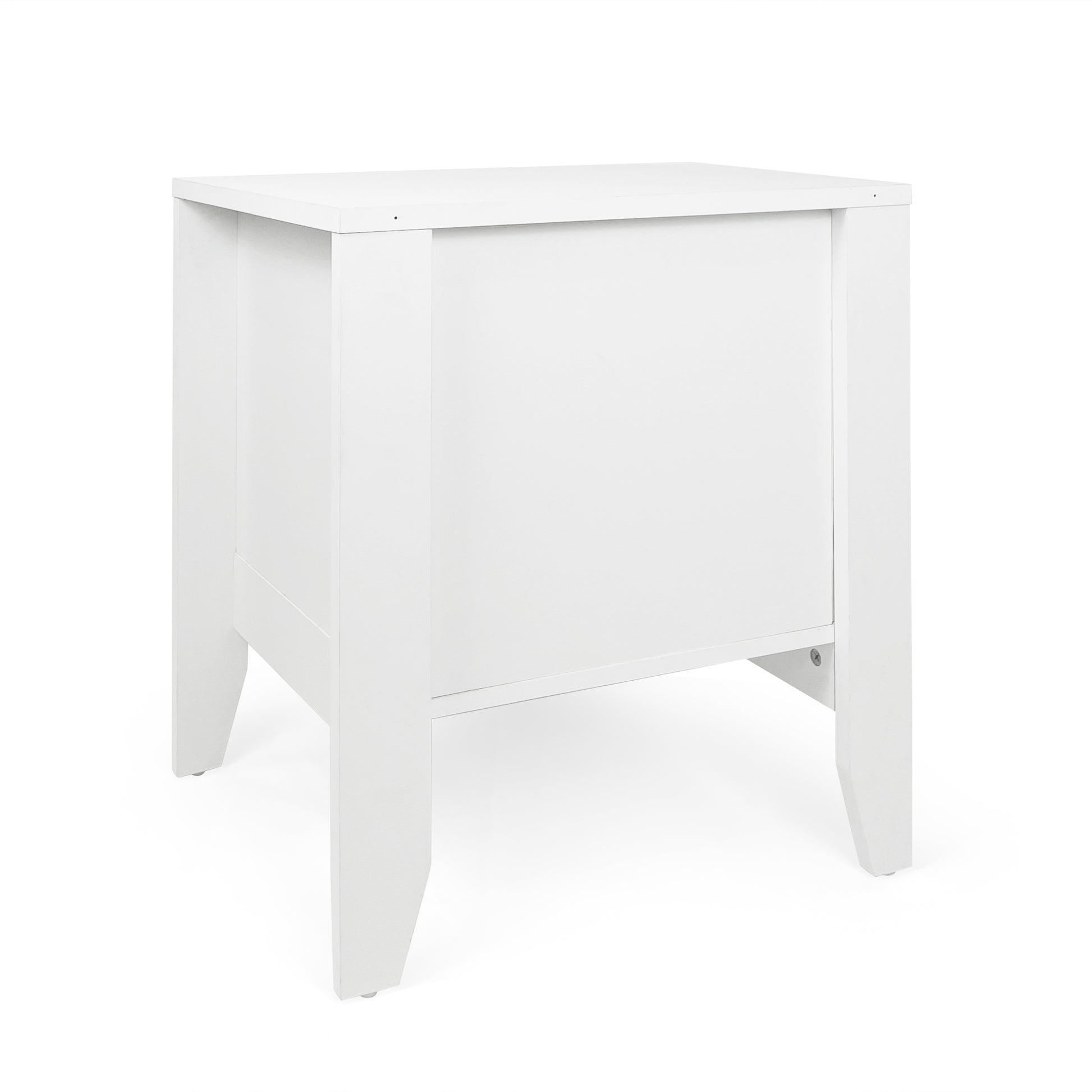 Side Table White Mdf
