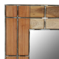 Mirror Brown Wood