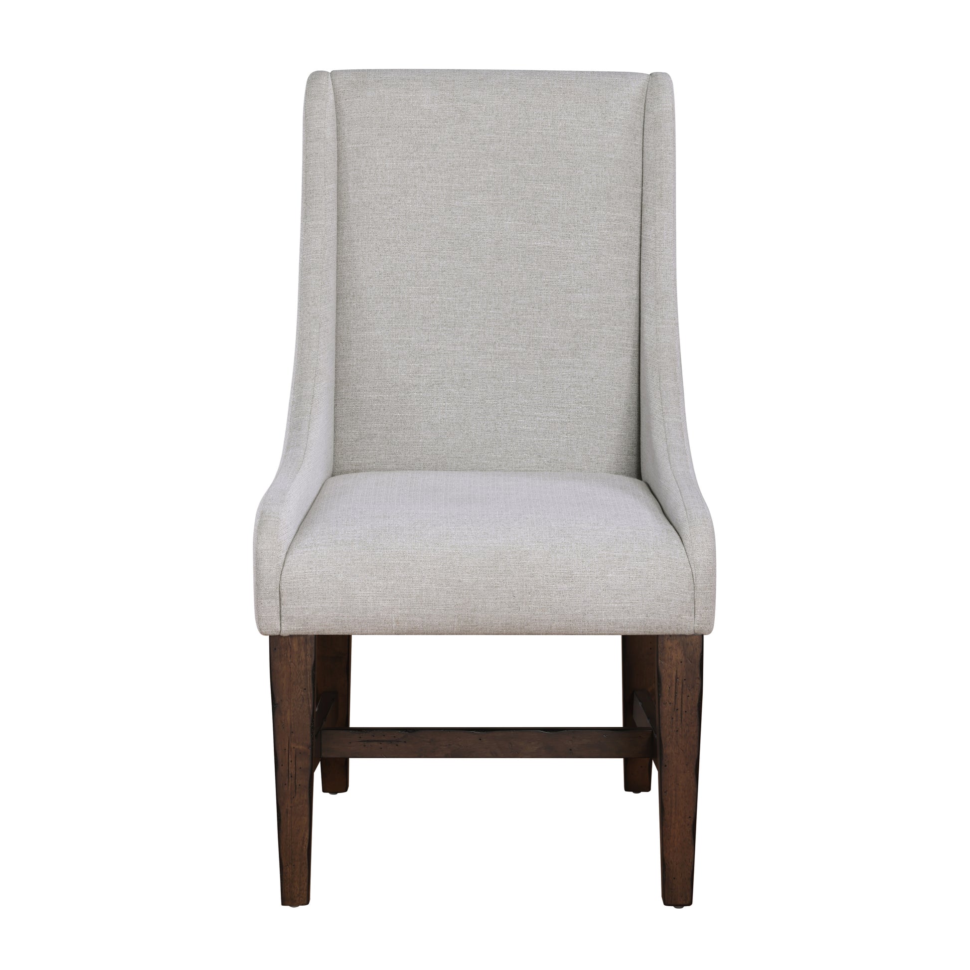 Auburn Arm Chair Set Of 2 White White Wood