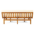 Jill Daybed Beige Acacia Wood