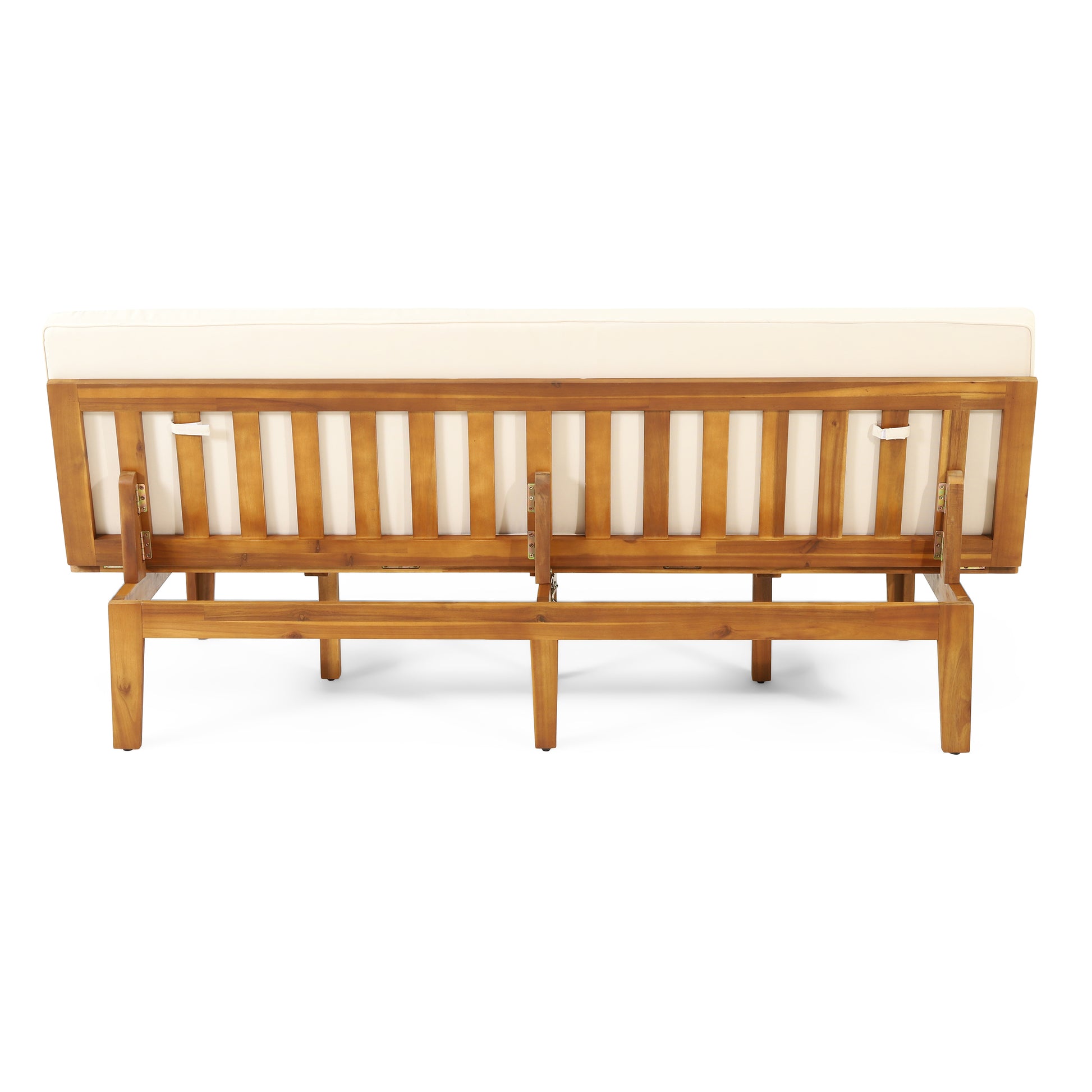 Jill Daybed Beige Acacia Wood