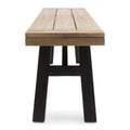 Bettina Bench Grey Acacia Wood