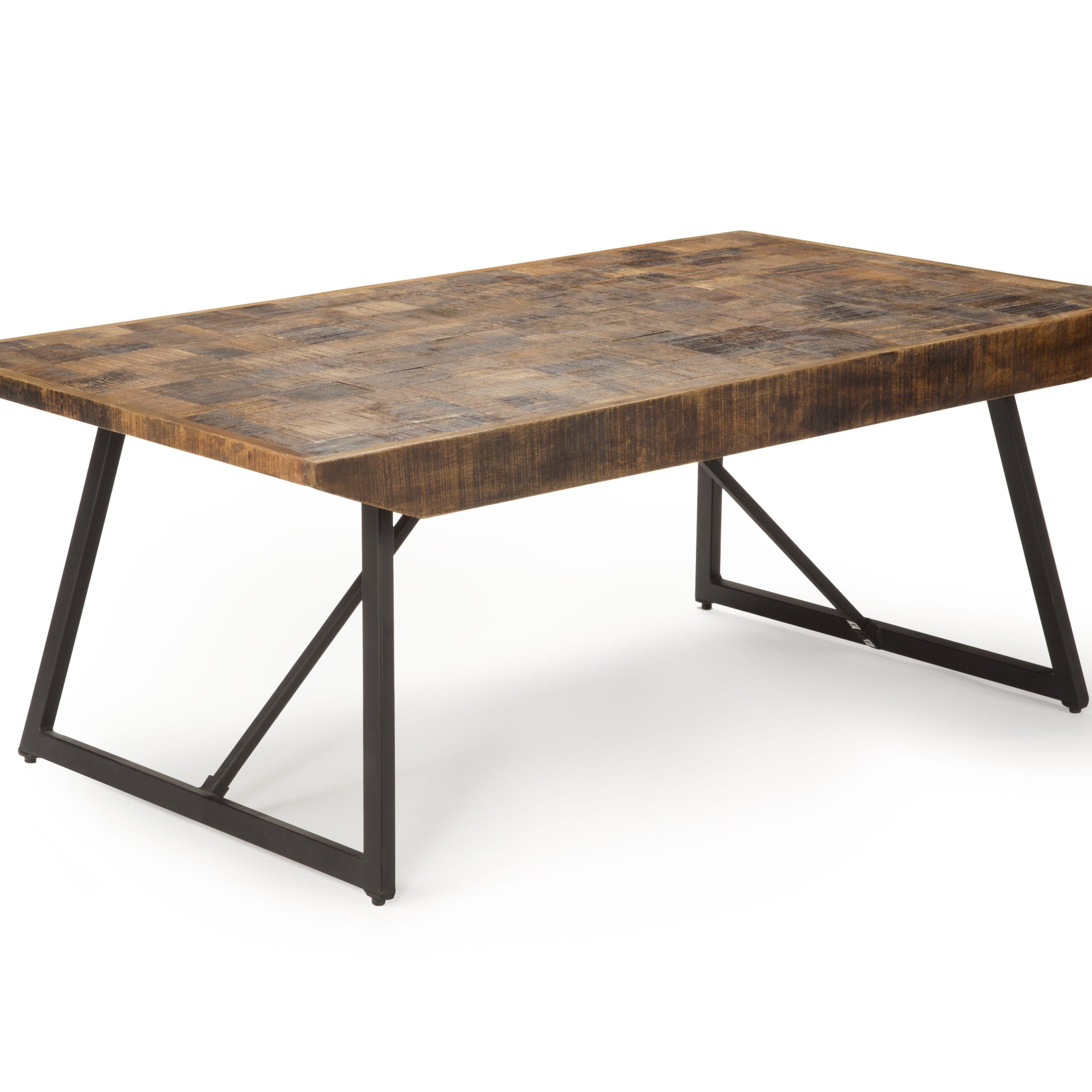 Walden Coffee Table Brown Brown Iron