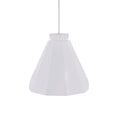 Millie White Midcentury Modern Pendant Lamp White Iron