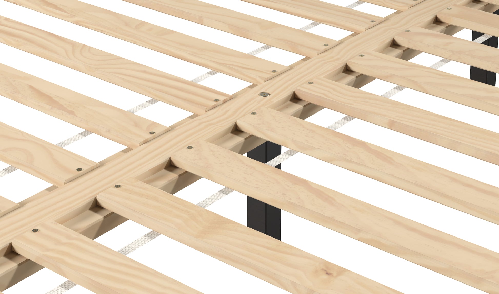 Nix King Platform Bed Black King Black Wood