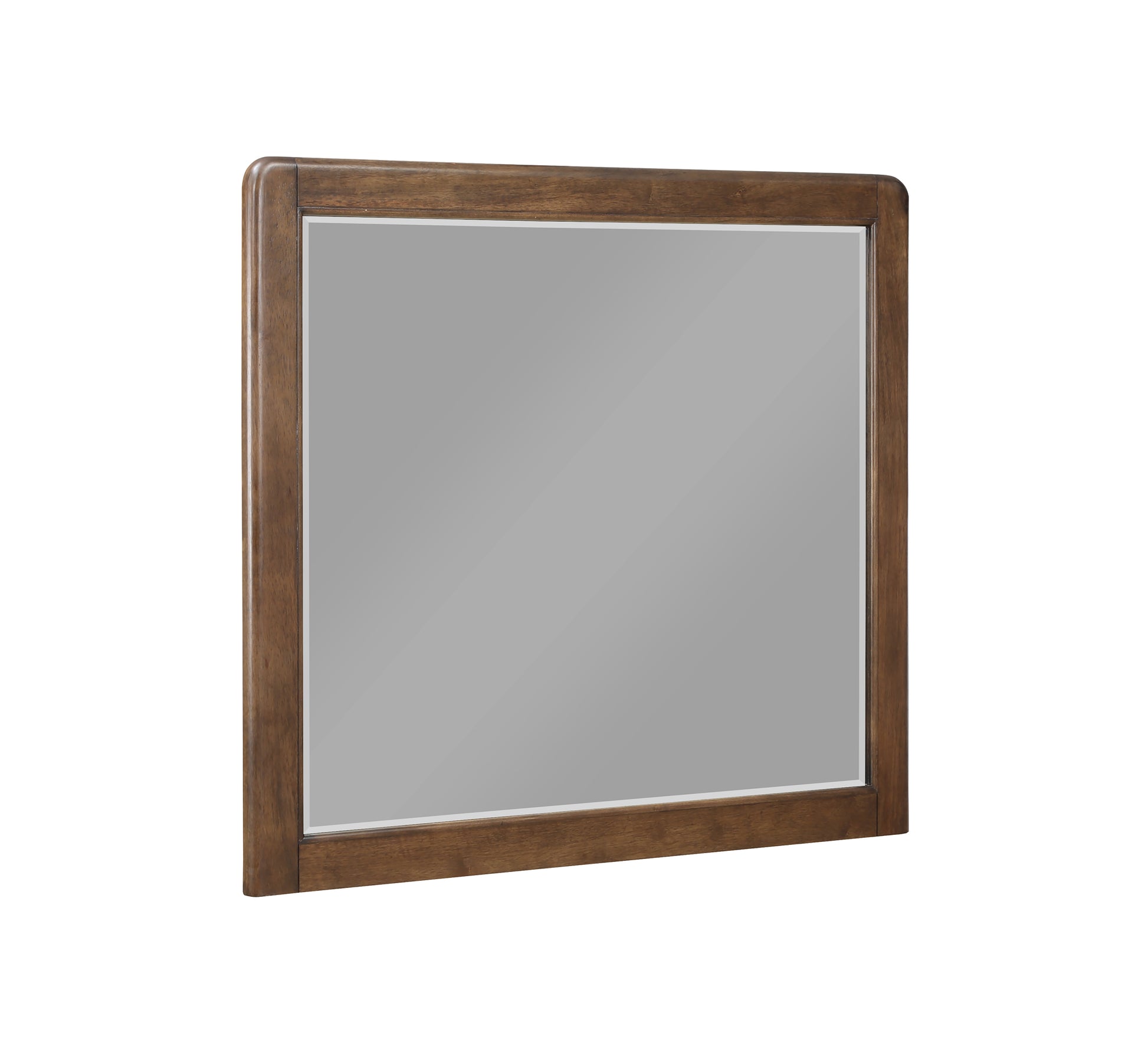 Milan Dresser And Mirror Dark Brown Dark Brown Wood