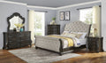 Rhapsody Nightstand Dark Brown Dark Brown Wood