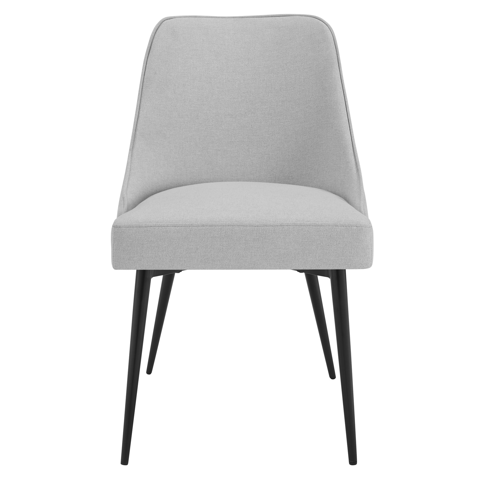 Colfax Side Chair Set Of 2 Stone Silver White Iron