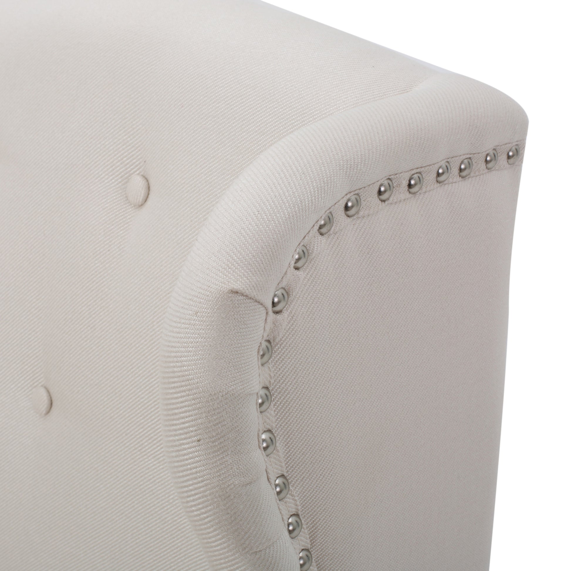 Kd Single Chair Beige Fabric