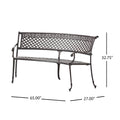 Tahoe Sector Bench Copper Aluminium