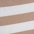 Coronado Stripe Square Pillow Set Of 2 Brown Fabric