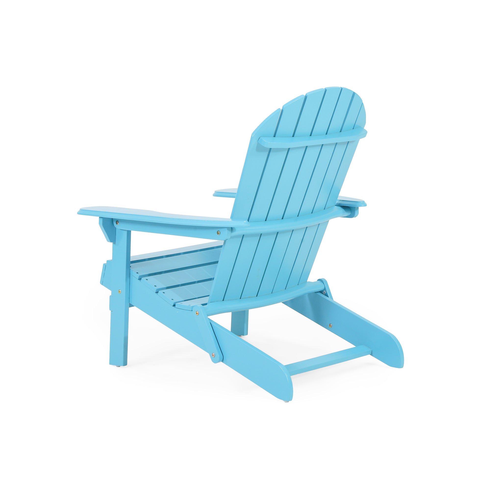 Malibu Adirondack Chair Blue Acacia Wood
