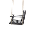 Alejandro Porch Swing Dark Grey Wood Metal