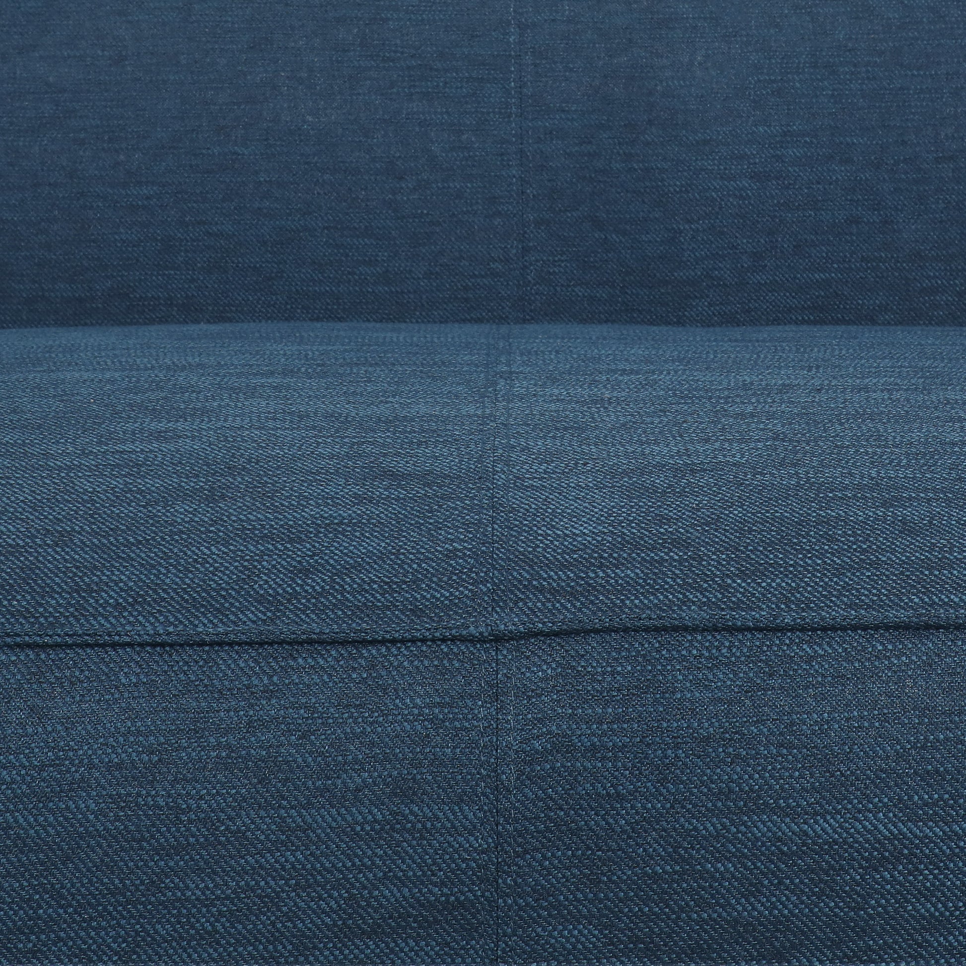 Seat Navy Blue Fabric 3 Seat