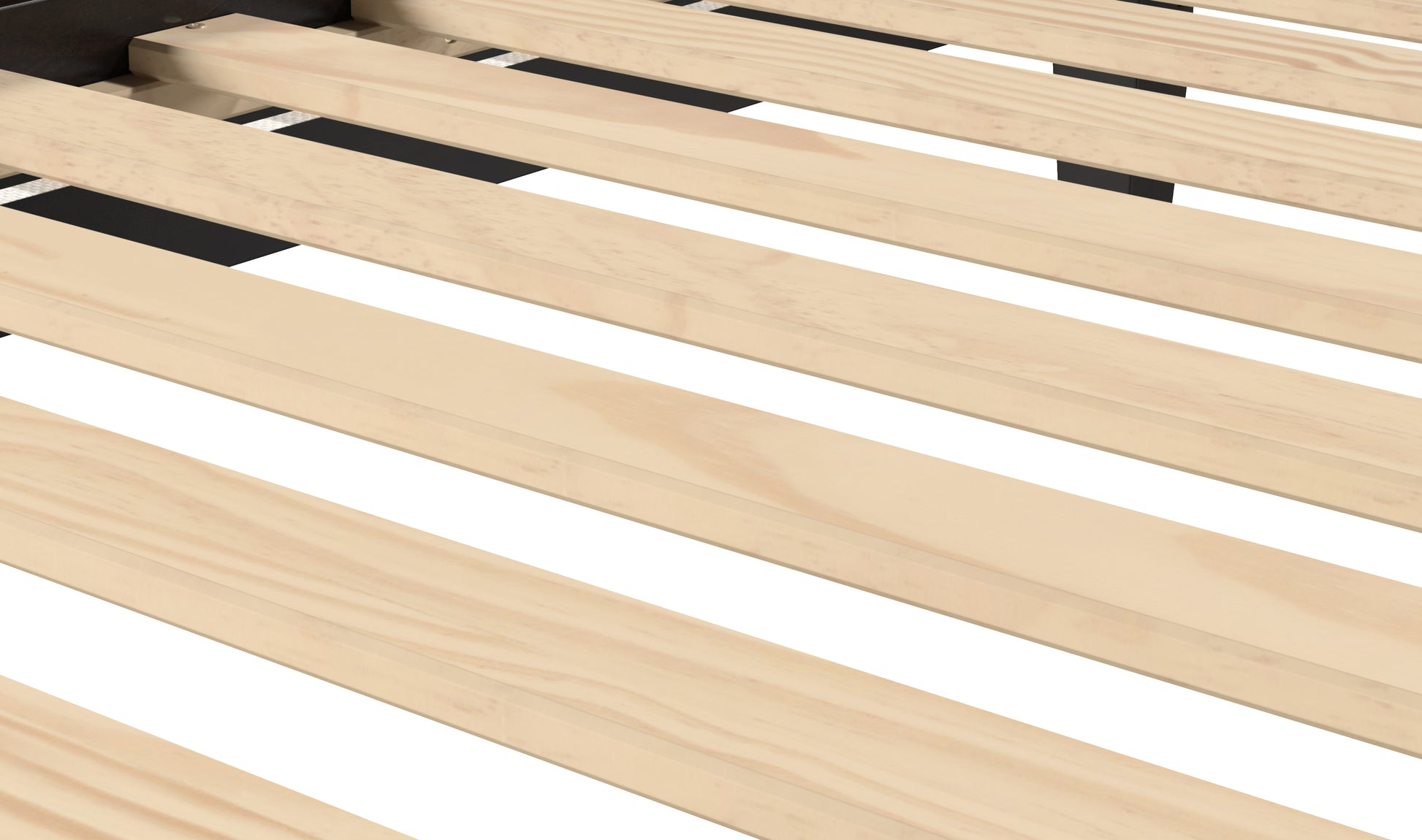 Nix Twin Platform Bed Black Twin Black Wood