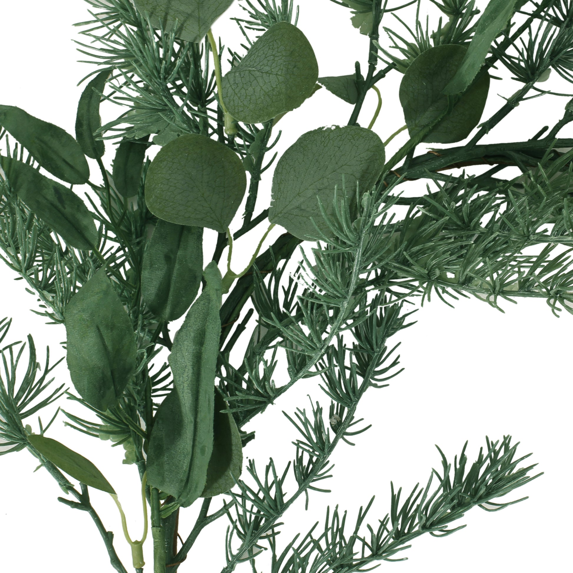 5.5' Leaves Garland Green Polyester