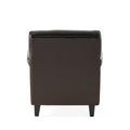 Bristol Club Chair Chocolate Pu