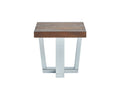 Laredo Side Table Brown Brown Wood