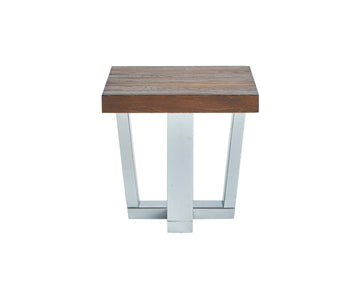 Laredo Side Table Brown Brown Wood
